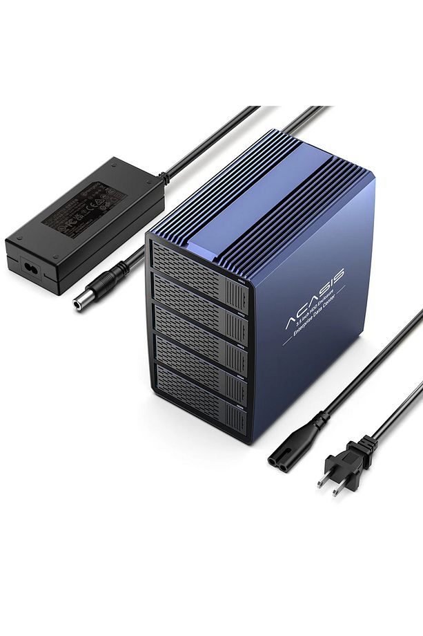 5X YUVALI 2.5/3.5" HDD RAID BOX, 24TB Disk Başına Destekli, - 2