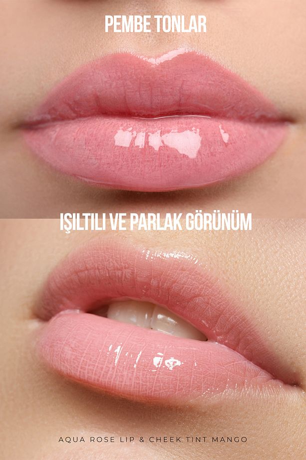 Aqua Rose Lip & Cheek Tint Mango Aromalı 6 ML - 2