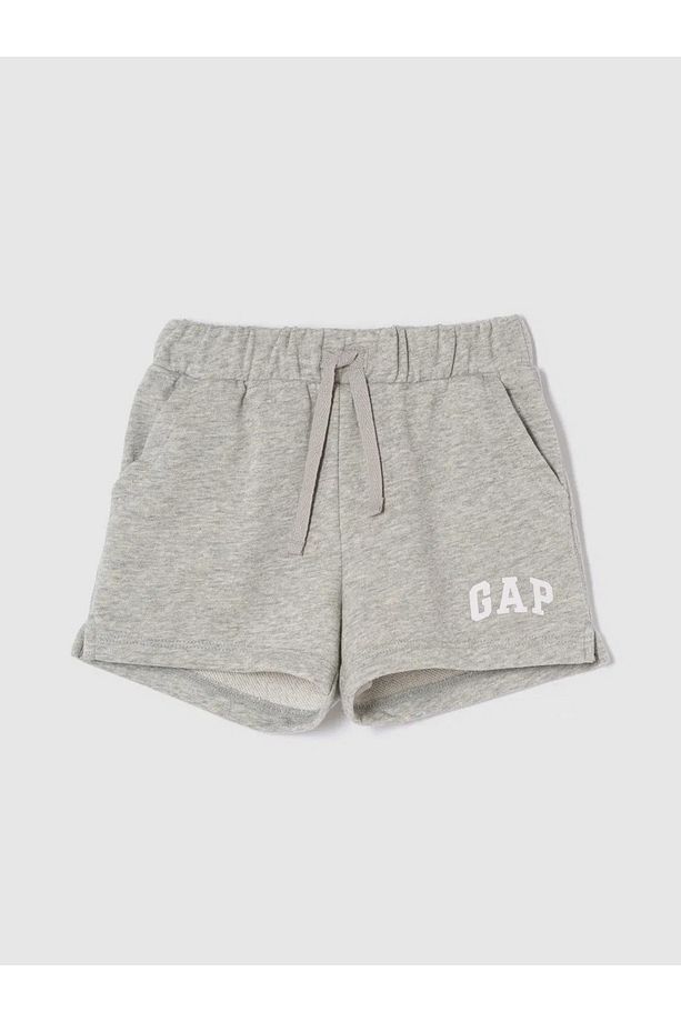 Kız Bebek Gap Logo Pull-On Fransız Havlu Kumaş Şort - 1