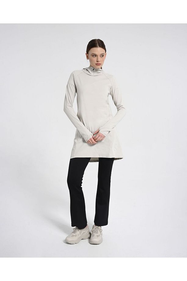 Kapüşon Boneli Koton Sweat + Buff Hediyeli - 3