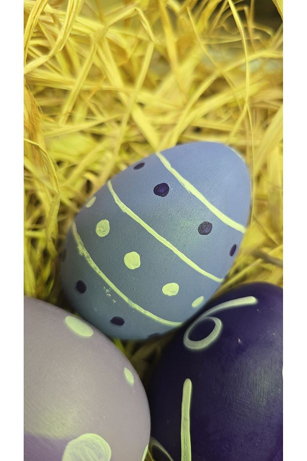 Paskalya Yumurtası,3'lü Renkli Paskalya Yumurtası, Easter Egg - 3