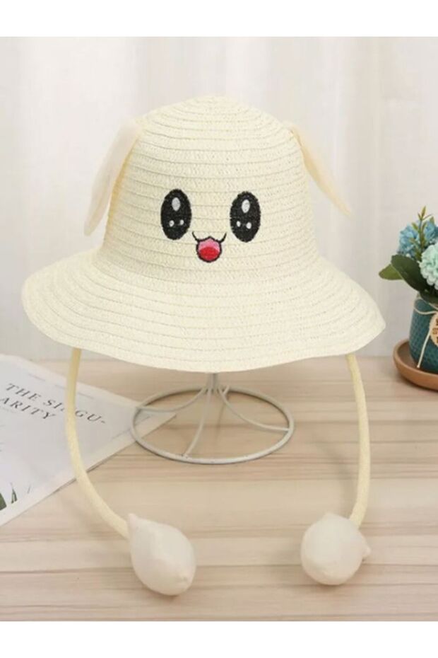 New Season Cute Pump Sound Moving Straw Sun Hat Breathable