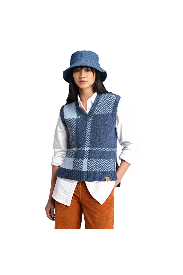 WOOL BLEND VEST - 1