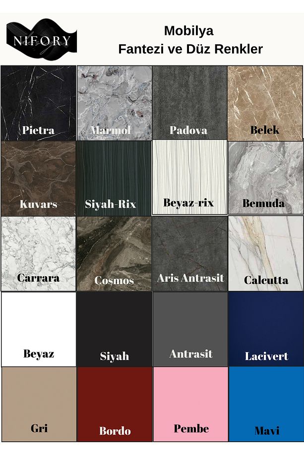 520-0181 Banklı Ayakkabılık MDF Ayakkabılık ve Puf 120x30x90 - 4