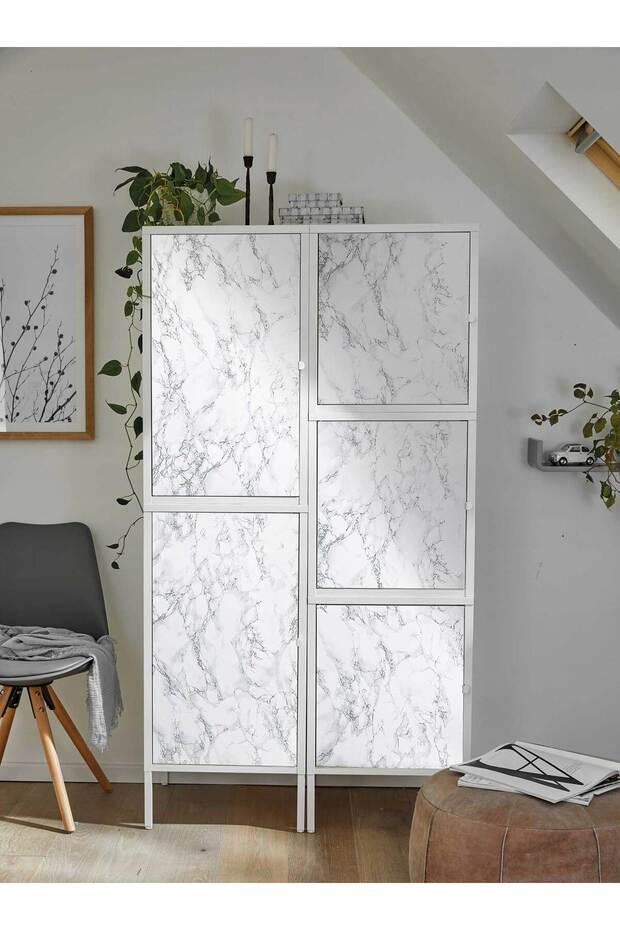 176-0306 Mermer Desen Kendinden Yapışkanlı Folyo ( 45 Cm X 1 Mt ) - 3
