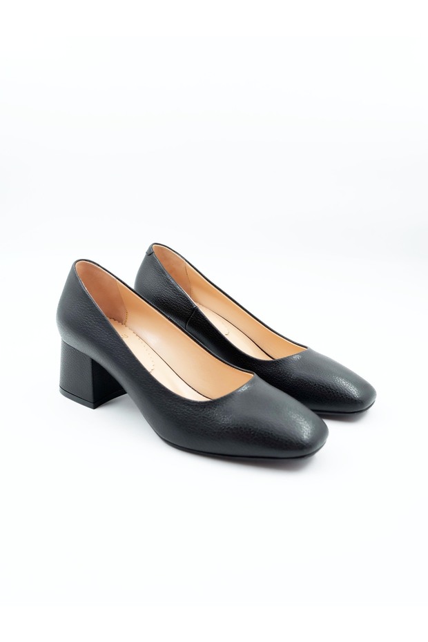Women's Genuine Leather Heeled Shoes