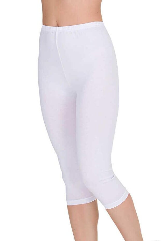 Women's Lycra Below Knee Capri 6-Piece Leggings Berrak-2273