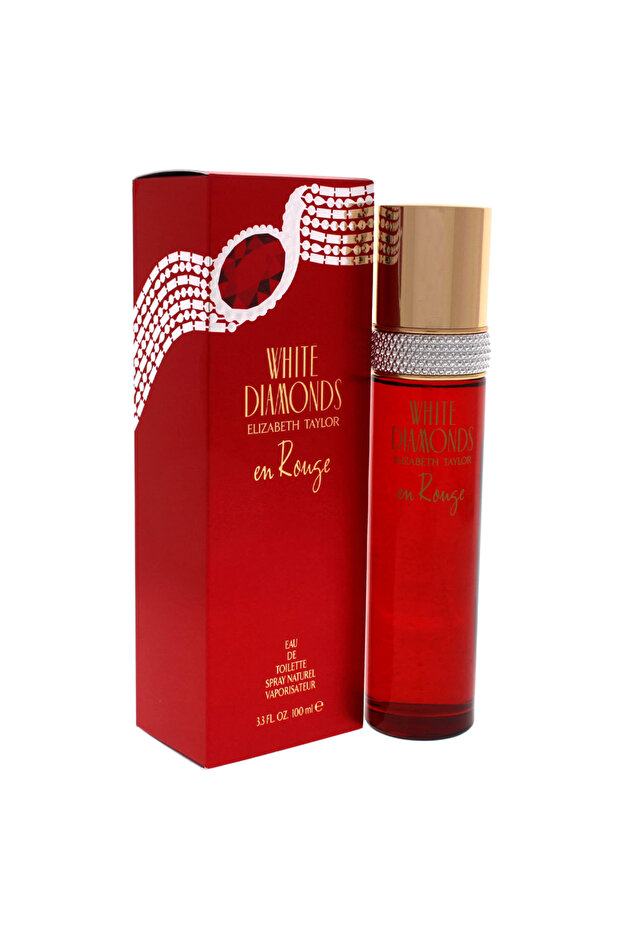 Elizabeth Taylor White Diamonds En Rouge For Women Eau De Toilette 100ml