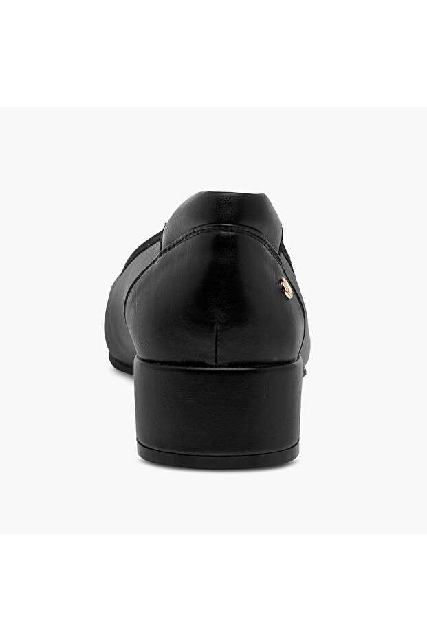 حذاء سهل الارتداء بكعب سميك - 5