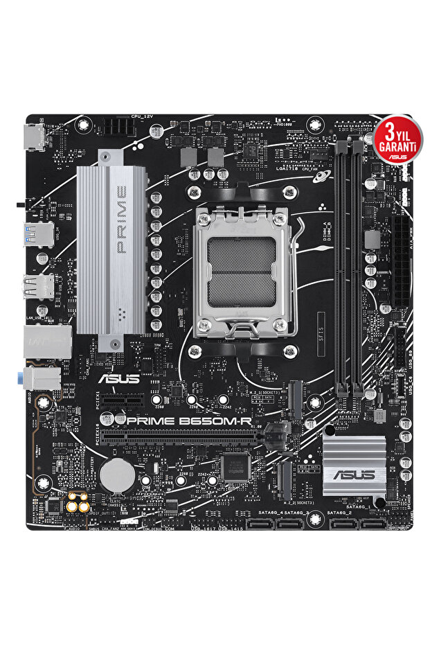 Prime B650M-R DDR5 (7200MHz)OC M.2 HDMI PCIe 4.0 AM5 mATX Anakart - 2