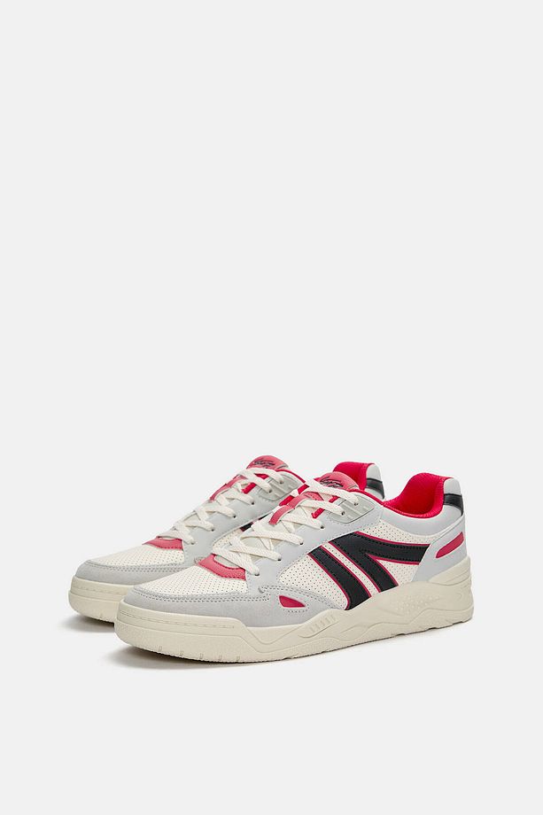 Çok parçalı retro spor ayakkabı - 5