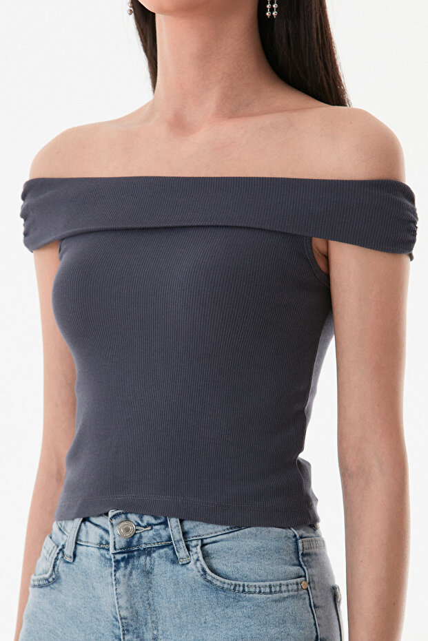 Basic Madonna Yaka Modal Bluz - 7