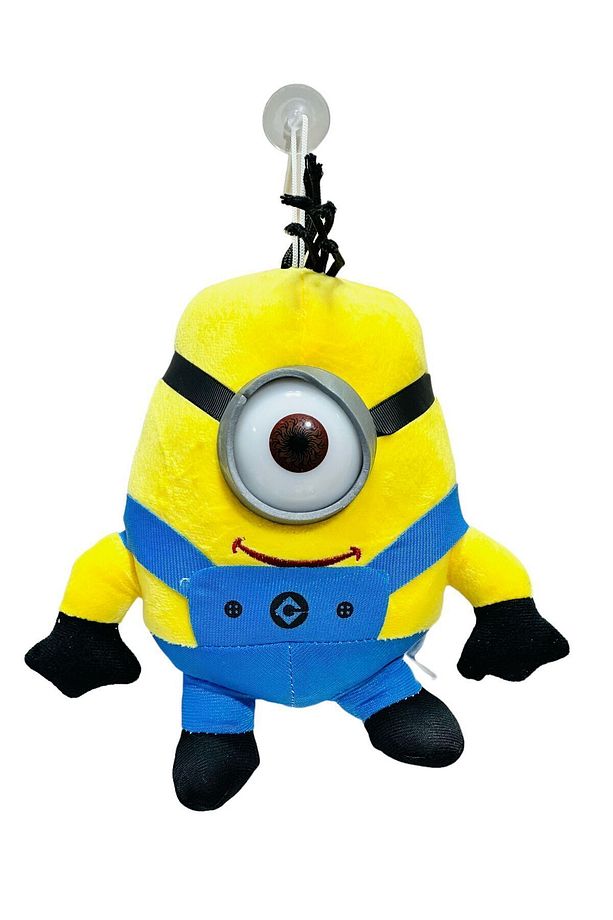 Minions Peluş tek göz 20 Cm Minyon Figür Oyuncak orijinal (cam'a yapışan) - 1