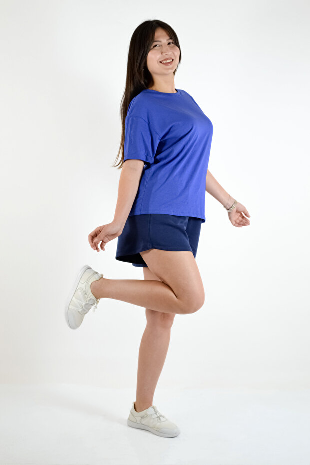 Футболка з круглим вирізом Basic - 3