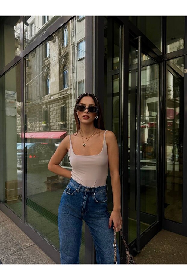 ASKILI ÇİFT KAT BADİSUİT - 5