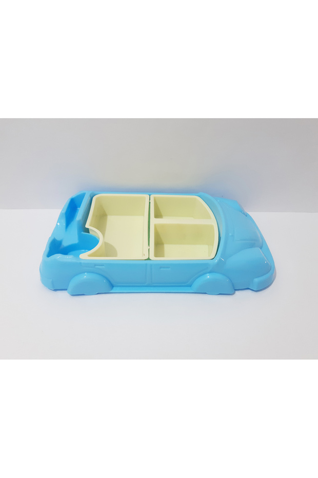 Çocuk İçin Araba Modelli Mama Tabağı 30x18 CM  Kahvaltı ve Yemek Tabağı Çocuklar İçin Tabldot Tepsi - 5