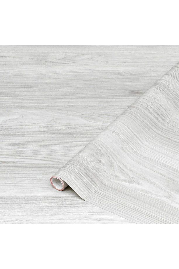 176-0667 Sangallo Gri Ahşap Desen Yapışkanlı Folyo ( 45 Cm X 1 Mt ) - 1