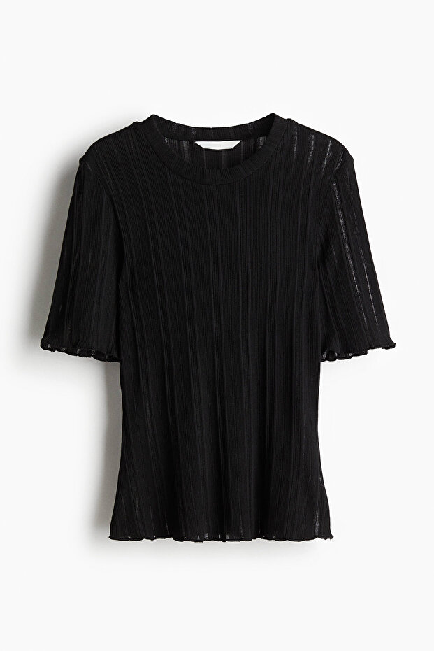 Lastik Örgülü Üst - 5