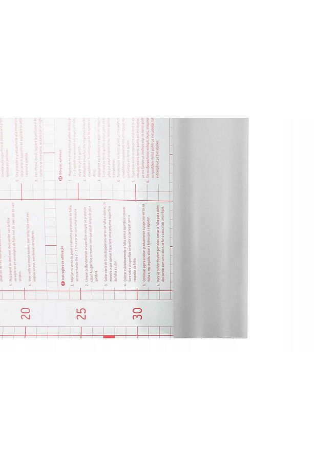 176-2020 Düz Mat Açık Gri Kendinden Yapışkanlı Folyo ( 45 Cm X 1 Mt ) - 4