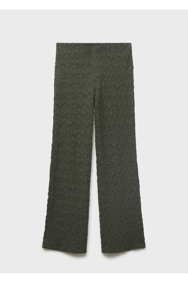 Gerade geschnittene, gewebte Hose - 3