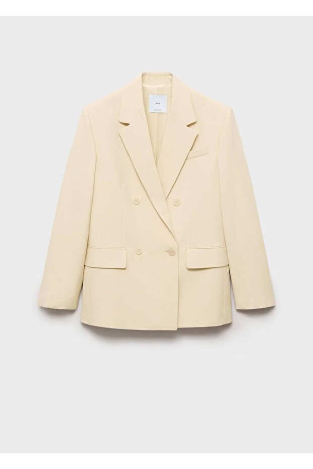 Kruvaze blazer ceket - 3