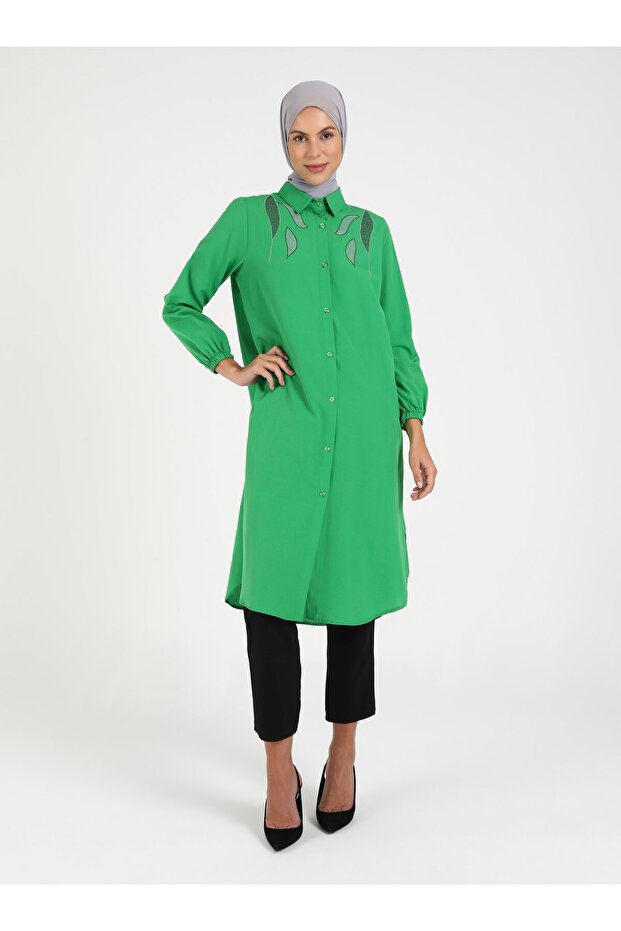 Tunic - Green - Por La Cara