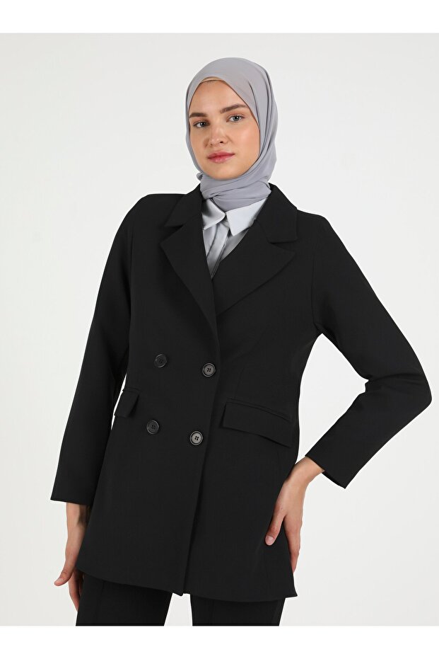 سترة فاف سوداء - 2