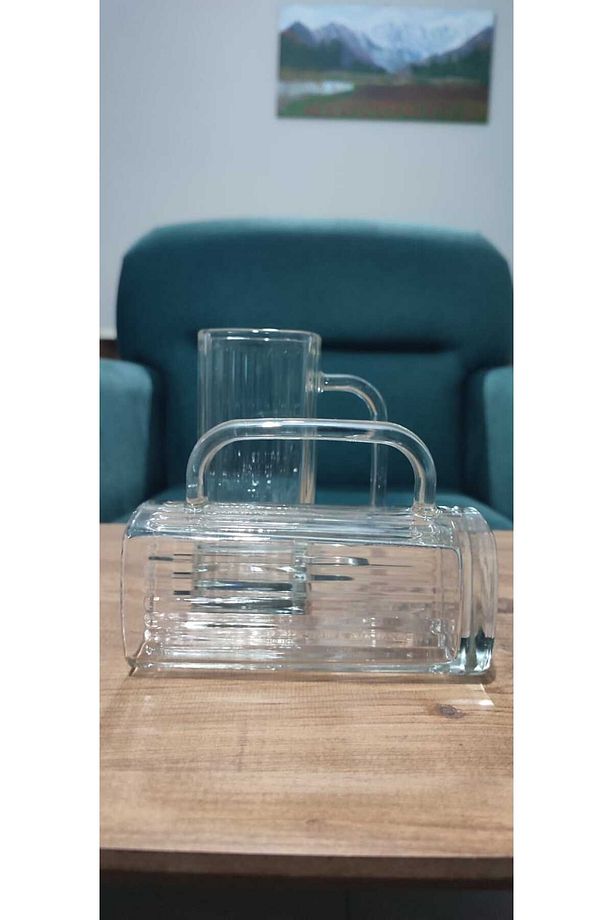 Ayran çalgam bardağı 280 CC Elmas Square juıce Mug - 4