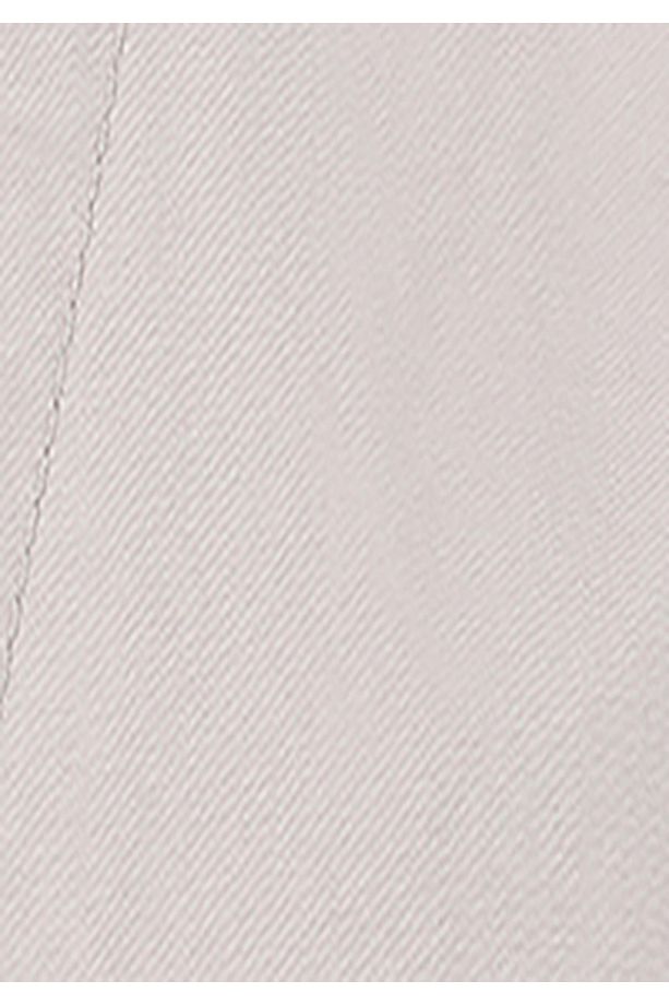 Regular Fit Düz Paça Orta Bel Bej Erkek Pantolon - 7