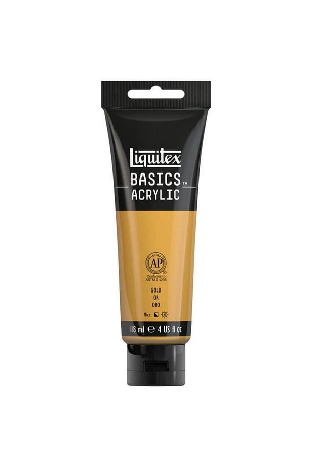 Basics 118ml Monochrome Luxe Colors 4 Renk Akrilik Boya Seti - Çanta Hediyeli - 3