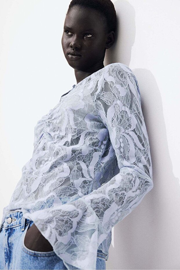 بلوزة من الدانتيل - 3