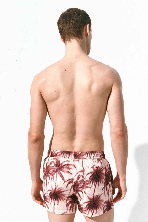 Patterned swim shorts - 4