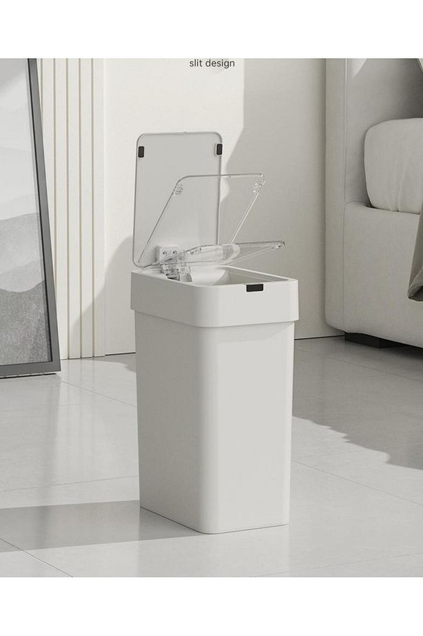 9 LT FONKSİYONEL SMALL SLİM AKILLI SENSÖRLÜ ÇÖP KOVASI - 1