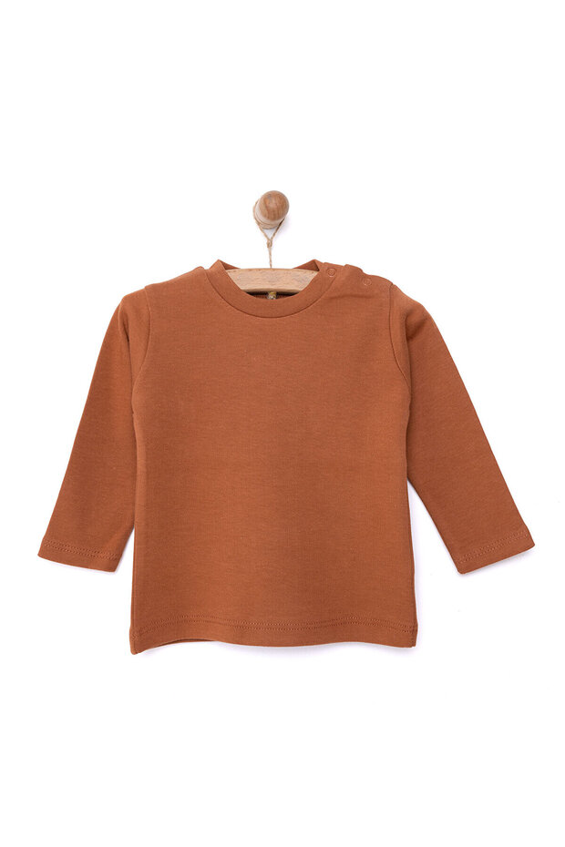 HelloBaby Basic İnterlok Uzun Kol Tshirt Erkek Bebek - 1