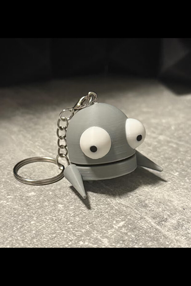 R.E.P.O. Keychain Repo Keychain Gray