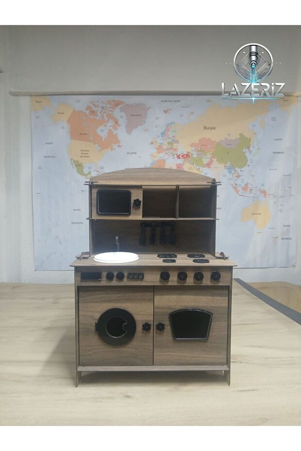 Ahşap Oyuncak Mutfak Seti - 1