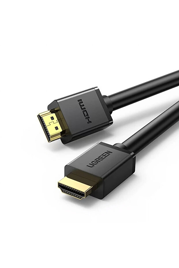 كابل HDMI ذكر إلى ذكر مع غلاف مضفر بطول 15 مترًا + دائرة متكاملة، أسود اللون