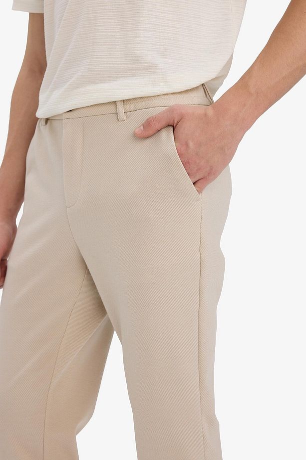 Jogger Yazlık Kumaş Pantolon Basic Düz Cepli Düz Paça D3695ax25sp - 6