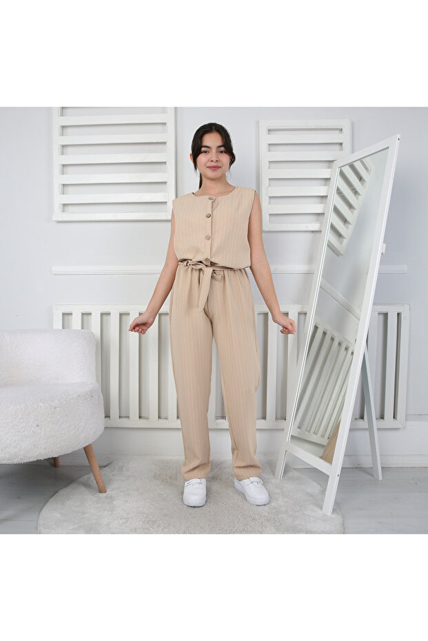 Κοριτσίστικη φόρμα ριγέ - 6