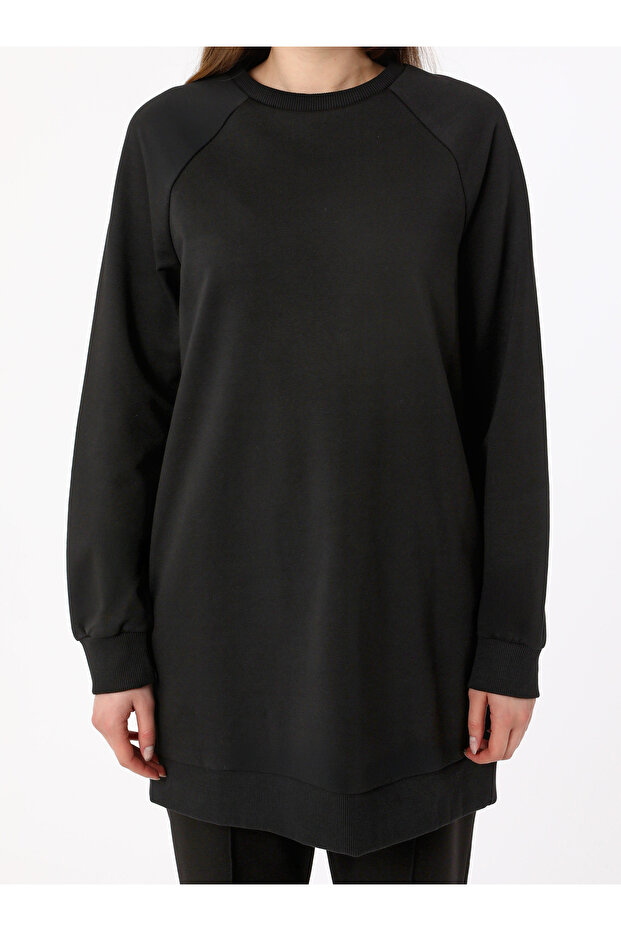 Basic İkili Eşofman Takımı - Siyah - - 5