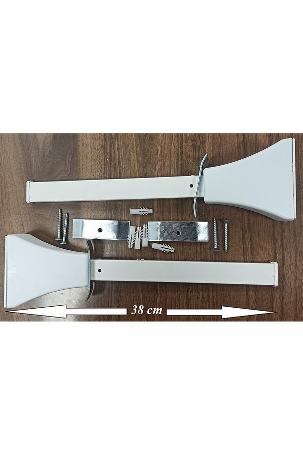 2 ADET Radyatör (Petek) Yere Montaj Ayağı 38 Cm - 1