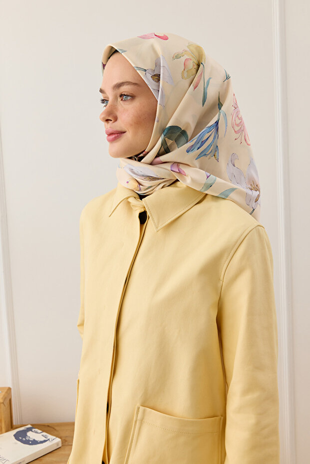 Twill İpek Eşarp Hera - 1