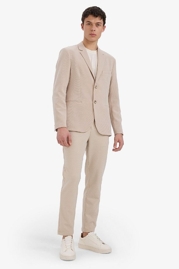 Jogger Yazlık Kumaş Pantolon Basic Düz Cepli Düz Paça D3695ax25sp - 4