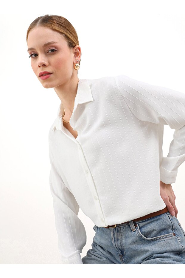 White Tunic - Vav Cut - 1