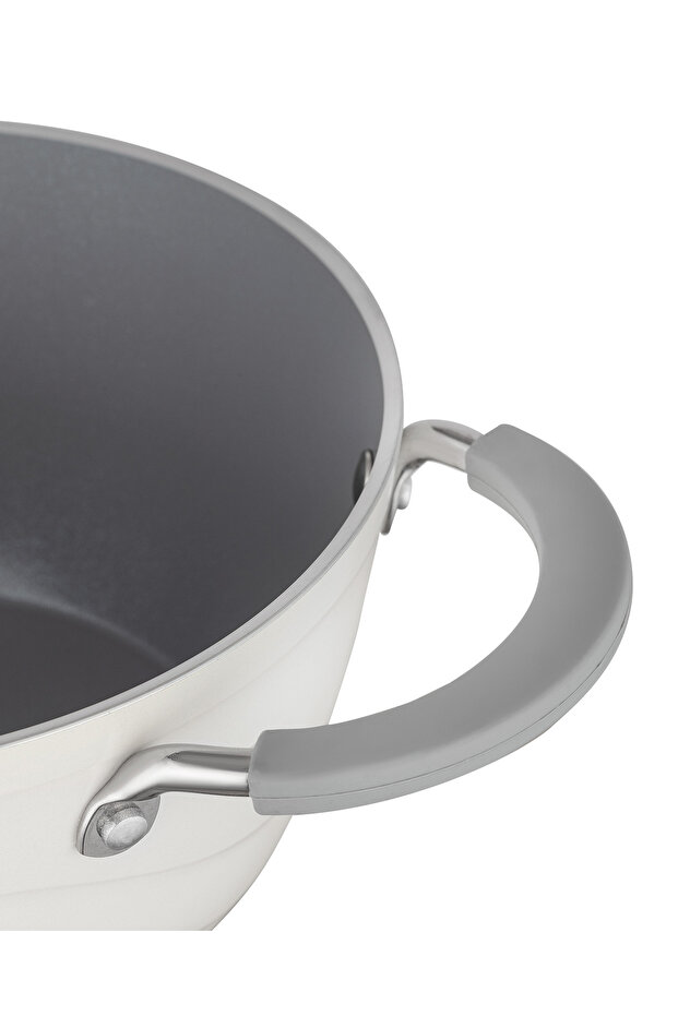 ألبوس وعاء عميق - أبيض - 22 سم - 3