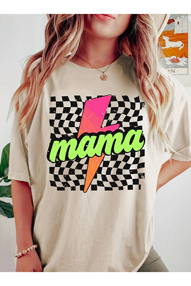 Popular Trend Mama Printed Loose Fit Women's Tshirt