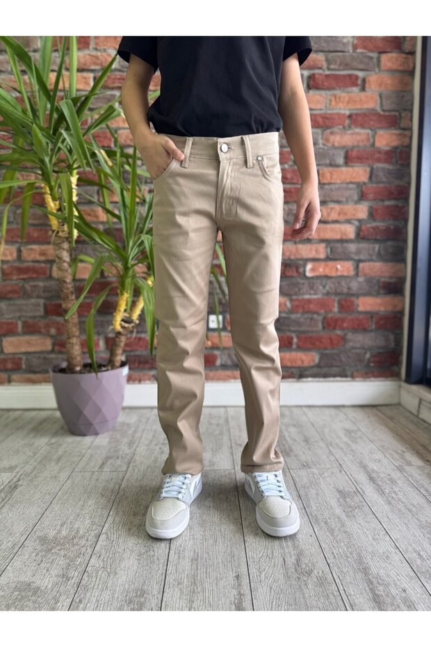 Boy's Waiter Linen Chino Trousers