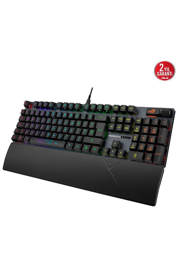 ROG STRIX SCOPE II RX RED Aura Sync RGB IP57 Multi Fonksiyonel Gaming Klavye 90MP0350-BKEA01 - 3