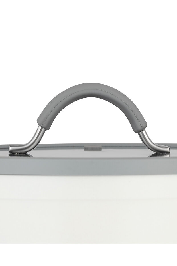 ألبوس وعاء عميق - أبيض - 22 سم - 5