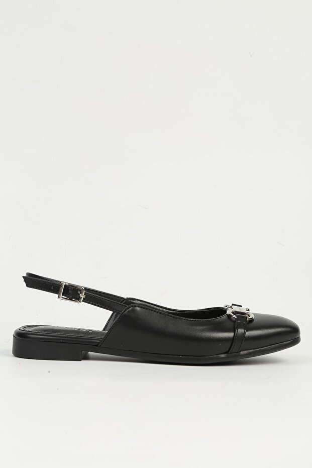 Black Women's Ballerina Shoes Pc-54711